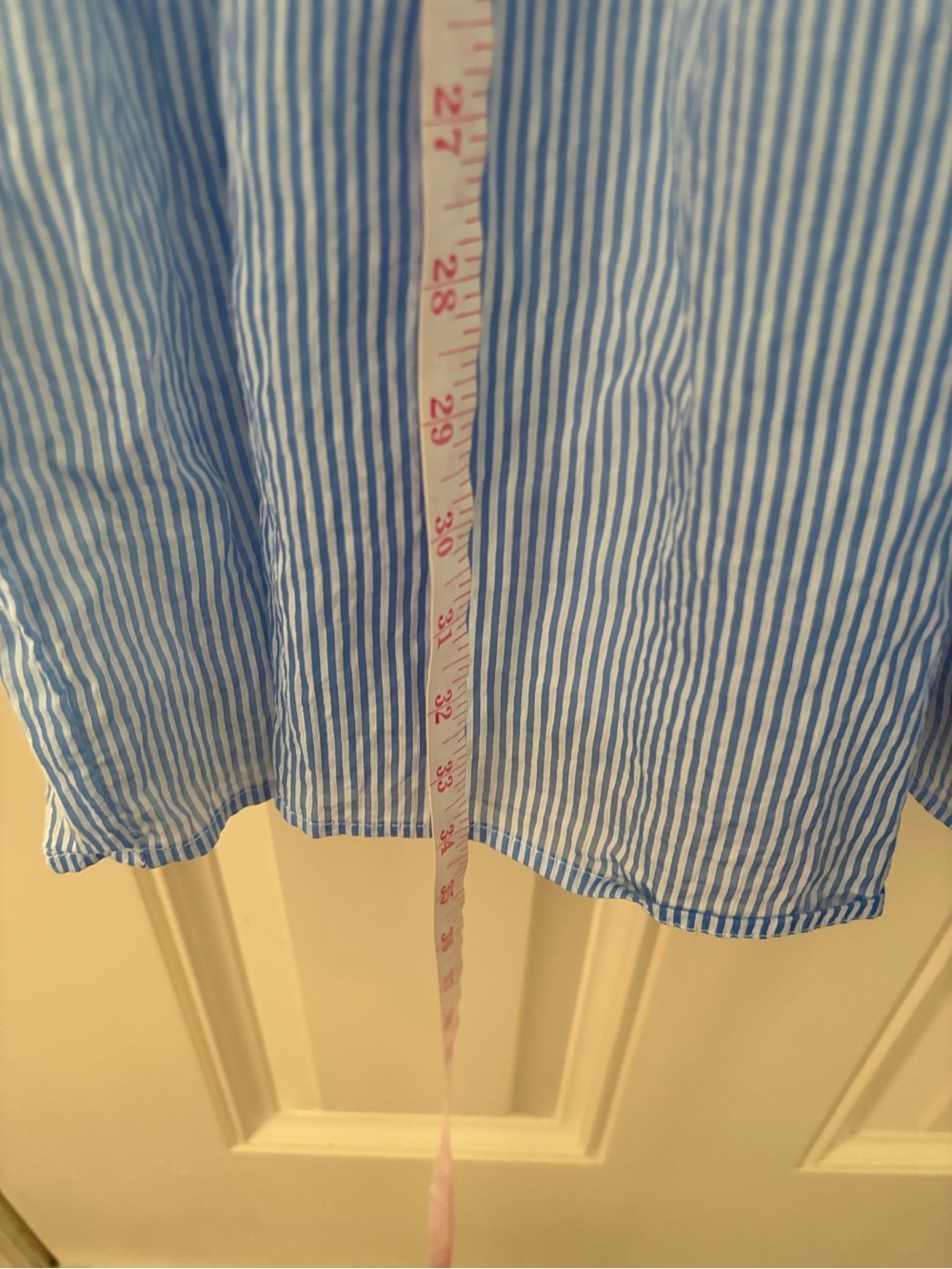THML Flutter Sleeve Striped Tiered Dress Size XS - Picture 6 of 6